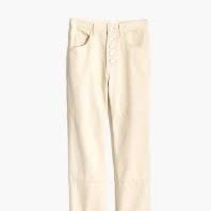 CARLEEN ONE TONE cropped JEANS